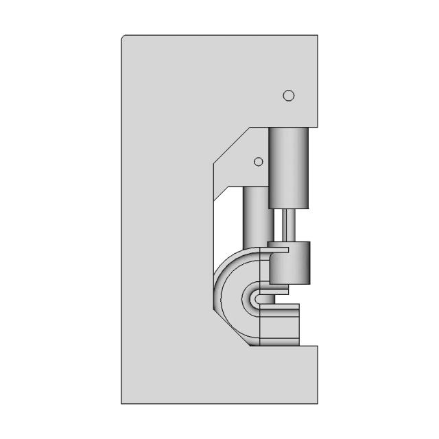 Basic Level Punching Machine | High-Quality CAD Model