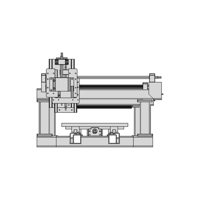 Desktop Cnc 300X250X90 | High-Quality CAD Model