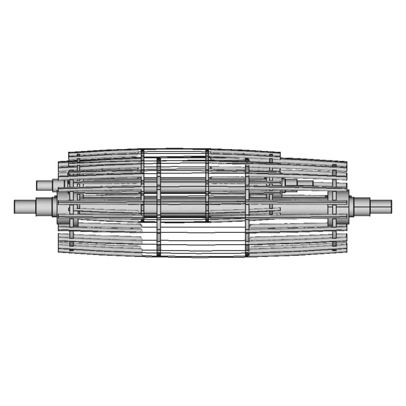 Conveyor Roller With Metal Rods - Standard Mechanical Component