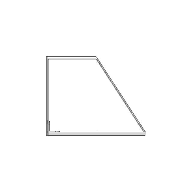 Prateleira Suspensa Por Suportes E Cabo - Downloadable CAD Representation