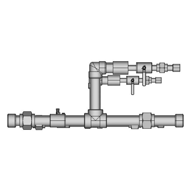 3D Modeling Create Piping From P Id Schematics | High-Quality CAD Model