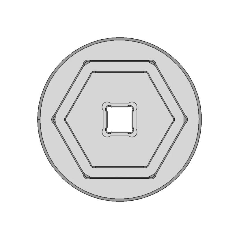 46Mm Hex Socket Wrench | 3D Engineering Design File