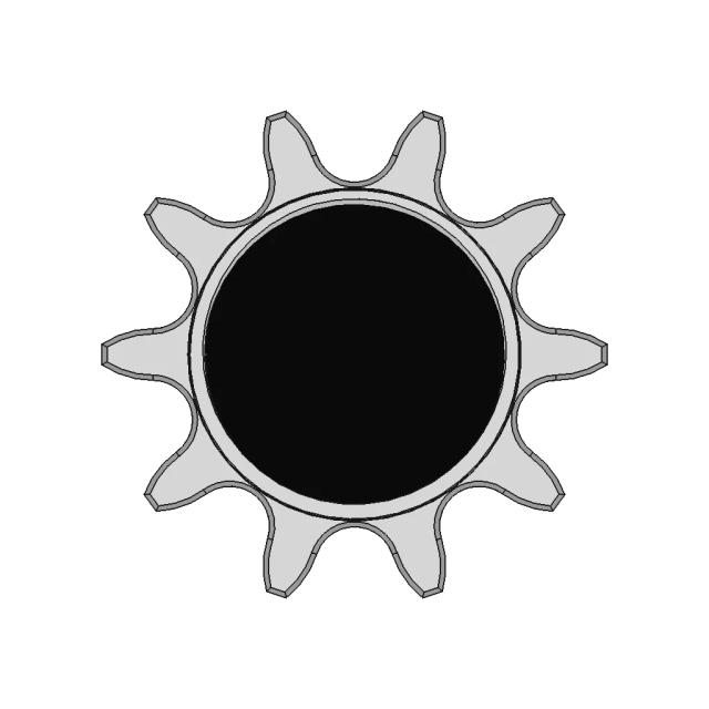 Fixed Gear 10T M30X1 - Standard Mechanical Component