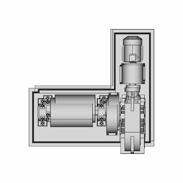 Lever for a horizontal forging machine with a force of 250 tf