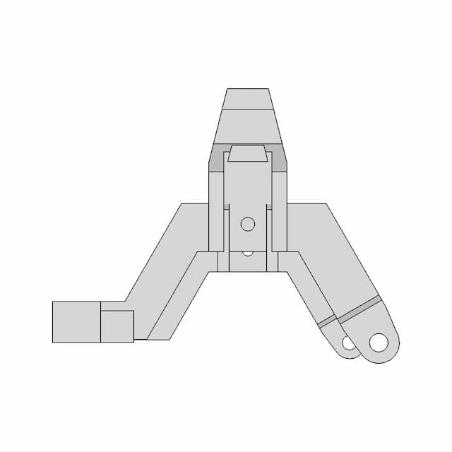 Lathe Fixed Steady - Downloadable CAD Representation
