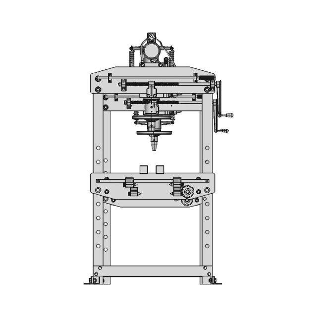 Hydraulic Press - Downloadable CAD Representation