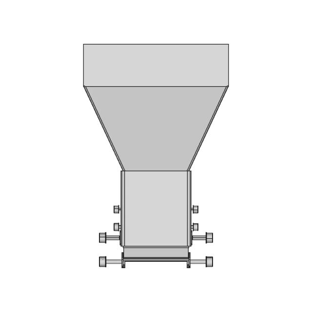 Elevator Trolley 1M3 | High-Quality CAD Model