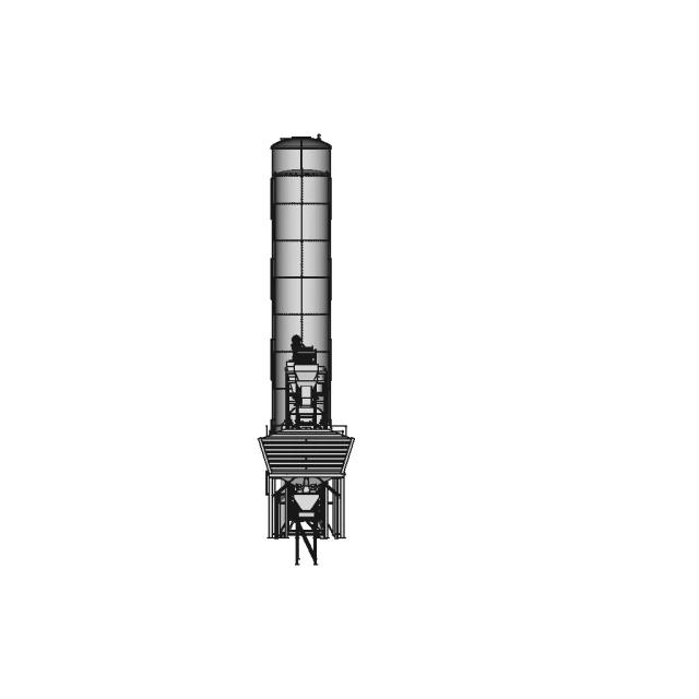 Concrete Batch Plant 90 Mph - Downloadable CAD Representation