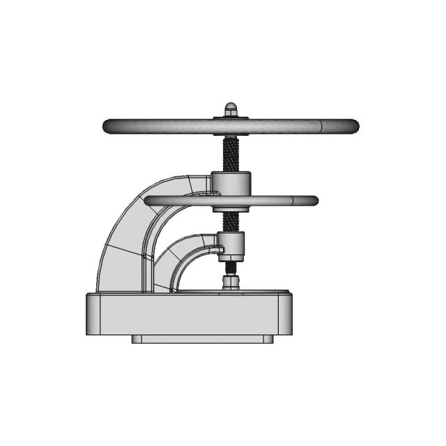 Spindle Press | High-Quality CAD Model