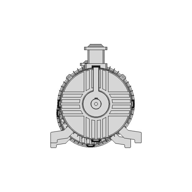 3 Phase Induction Motor | High-Quality CAD Model