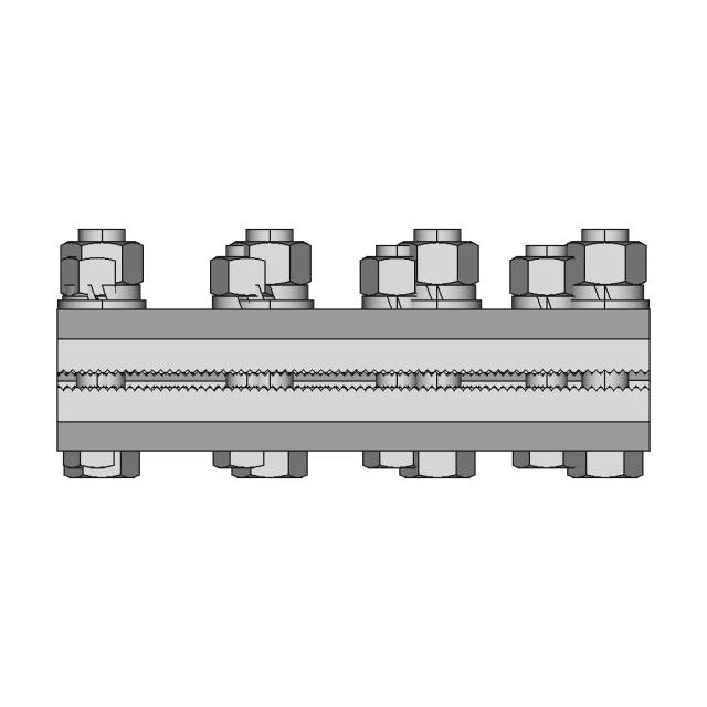 Autobody Frame Pull Clamp For Frame Straightening And Body Repair Work | High-Quality CAD Model