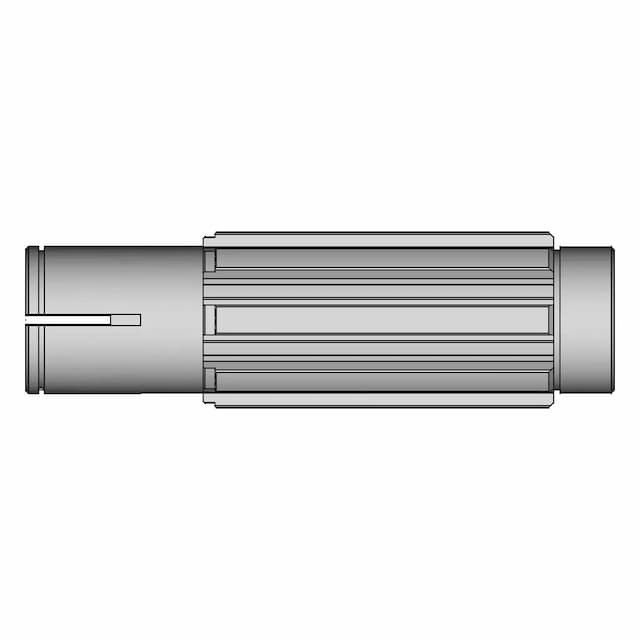 Spline Shaft | High-Quality CAD Model