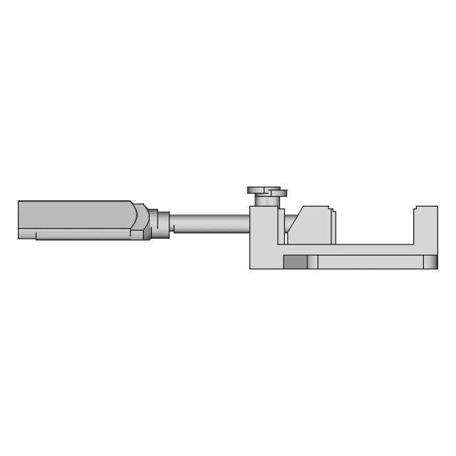 Hbm Small Drill Vise - Downloadable CAD Representation