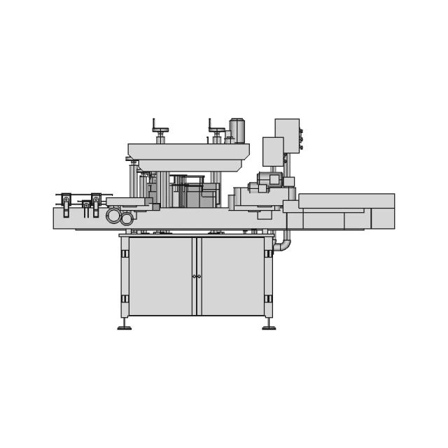 Etiquetadora De 1 Cabezal | High-Quality CAD Model