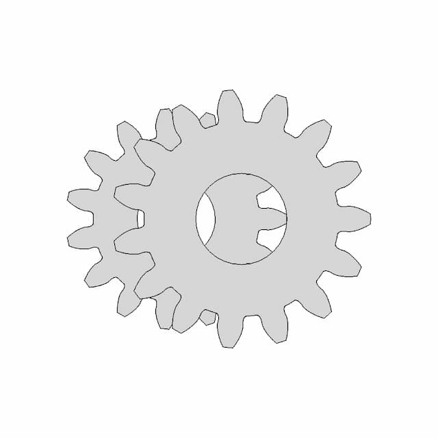 0 5M Spur Gear | High-Quality CAD Model