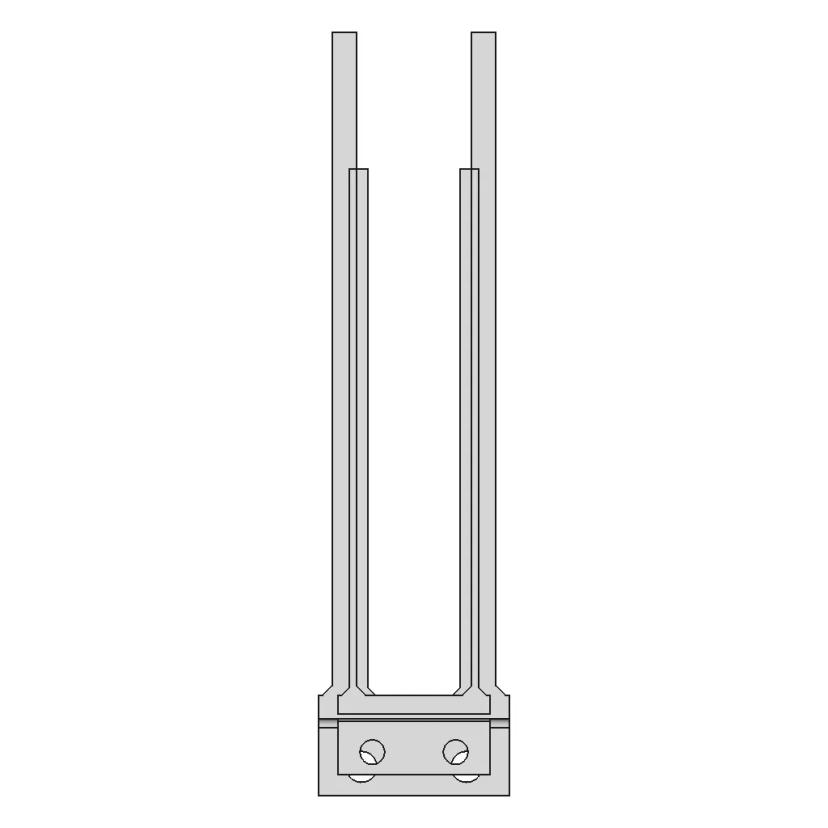 Hitch Bracket T25 - Standard Mechanical Component