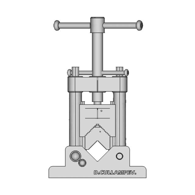 Banco Para Tubo 2 - Downloadable CAD Representation