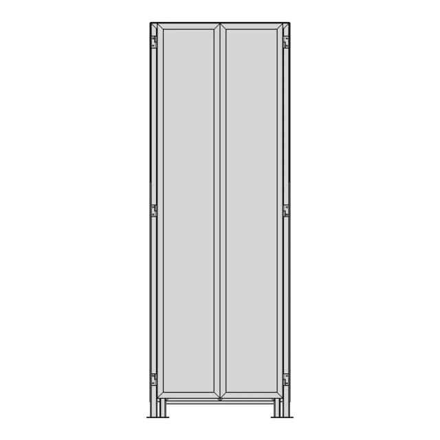 Mueble Metalico - Downloadable CAD Representation