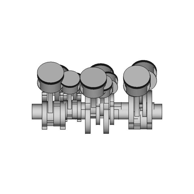 V6 Engine - Downloadable CAD Representation