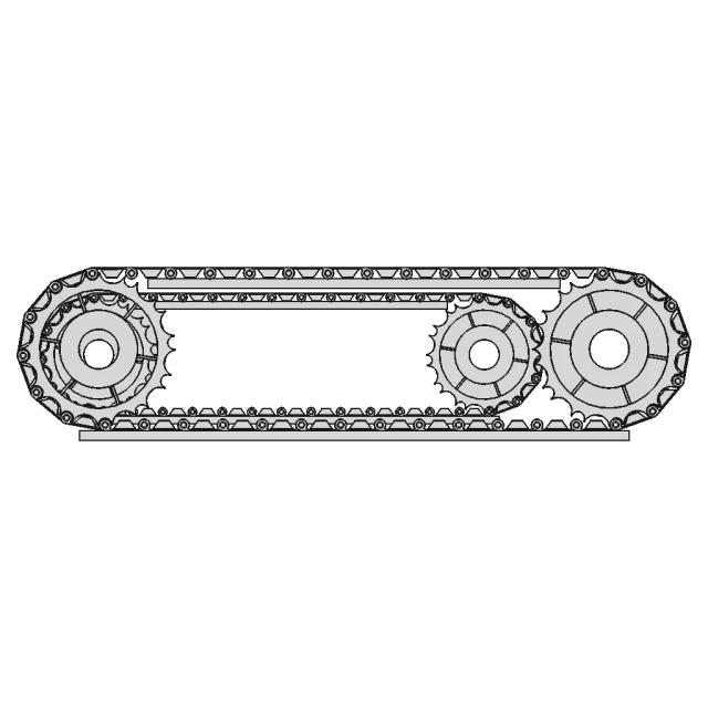 Chain Conveyor - Downloadable CAD Representation