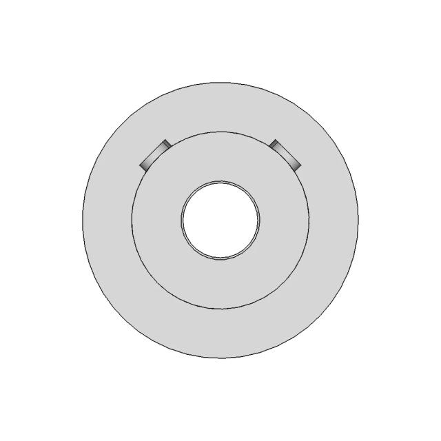 40 Tooth Gt2 Pulley | High-Quality CAD Model