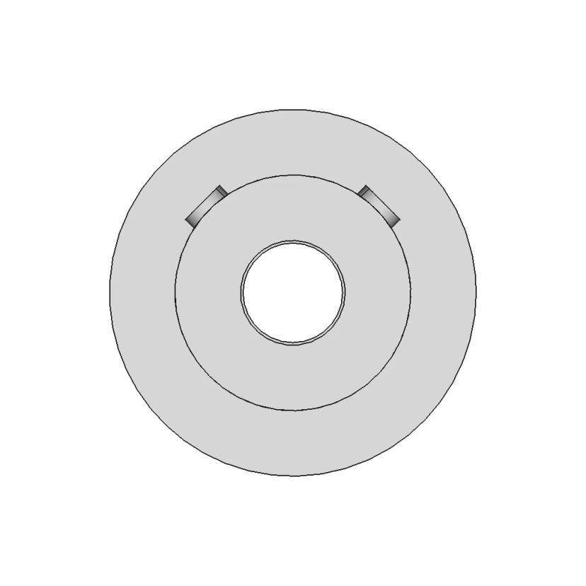 40 Tooth Gt2 Pulley | High-Quality CAD Model