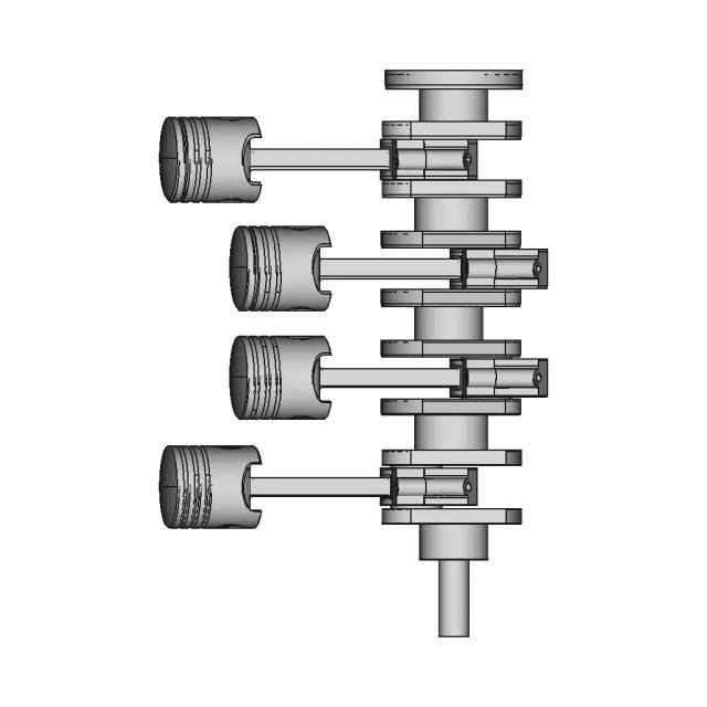 Engine Piston | High-Quality CAD Model