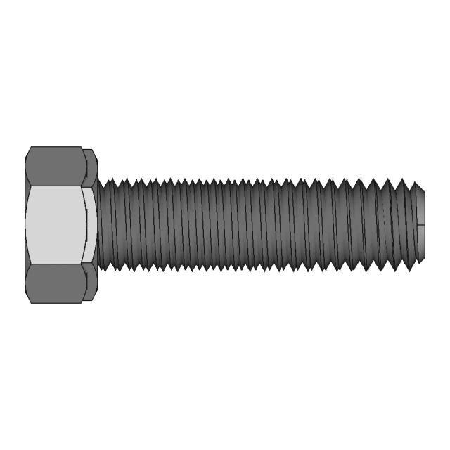 Hex Bolt M10X1 50 | High-Quality CAD Model