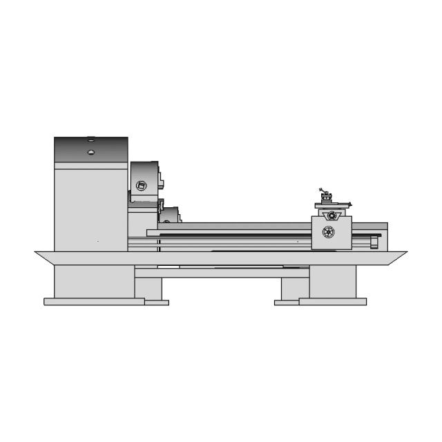 Lathe Machine | 3D Engineering Design File