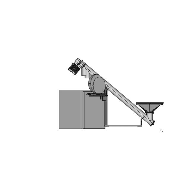 Tup Helezon Konveyor | High-Quality CAD Model