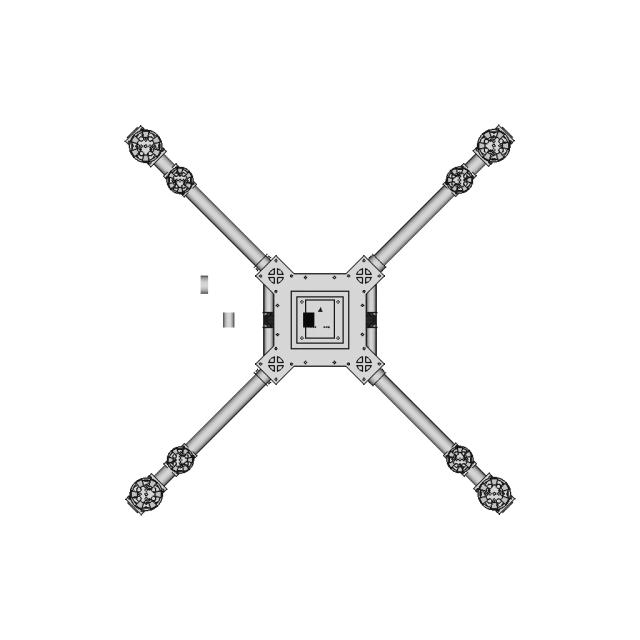 14Inch Industrial Drone | 3D Engineering Design File