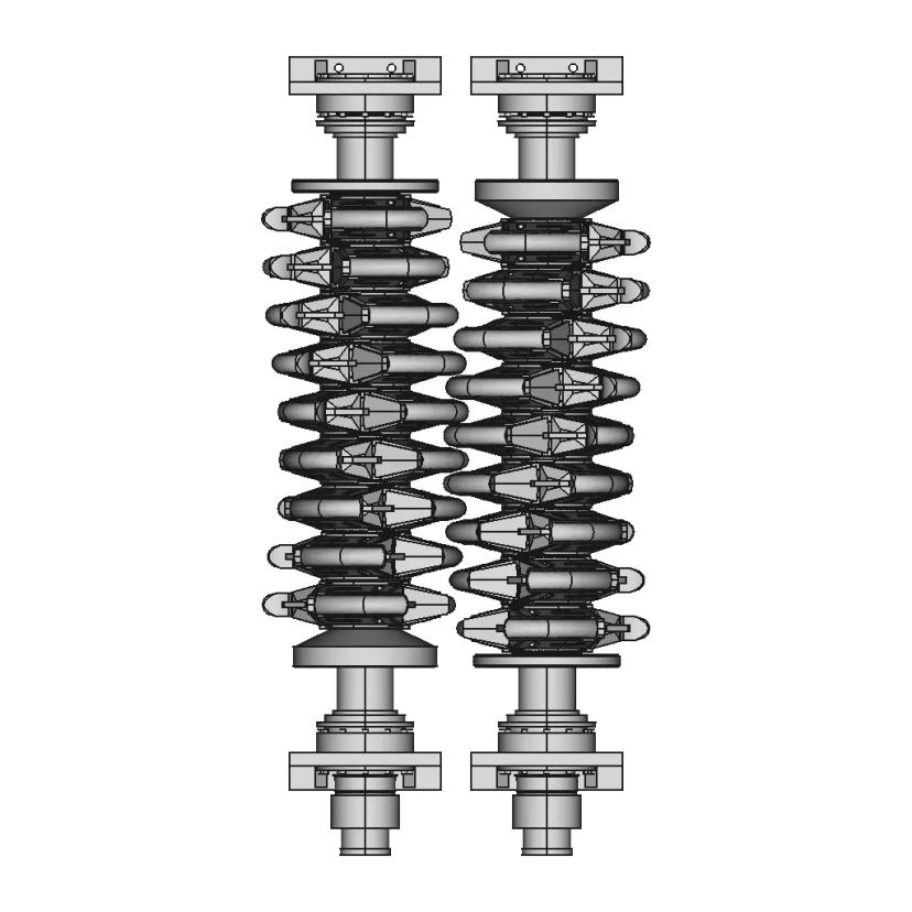 Mineral Sizer Crusher Shafts Assembly - Standard Mechanical Component