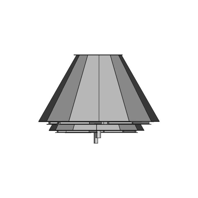 Copper Grinding Flotation Area Four Way Chute Assembly Detail Drawing | High-Quality CAD Model