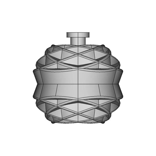 Attractive Chocolate Dish - Downloadable CAD Representation