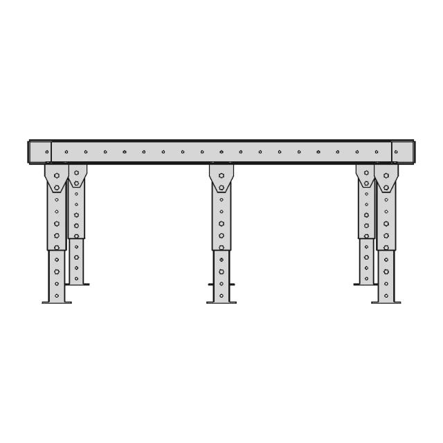 Transportador De Rodillos - Downloadable CAD Representation