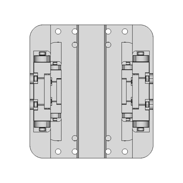 Cnc 200W Module Bracing Bracket Kit - Downloadable CAD Representation