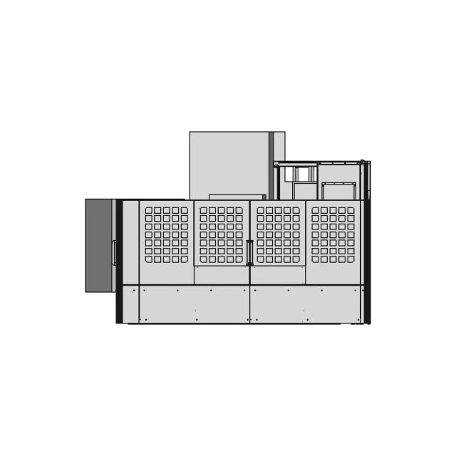 Cnc Borverk With Protection Cover Wall | 3D Engineering Design File