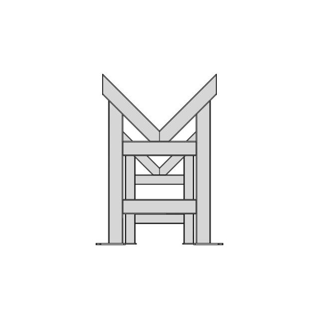 Pipe Stand Heavy | 3D Engineering Design File