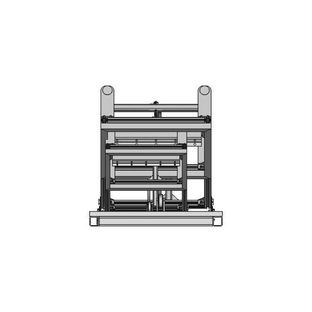 Screen Printing Machine Design - Downloadable CAD Representation