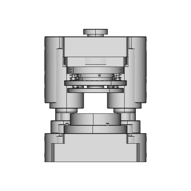 Die Set Din 9822 Shape C | High-Quality CAD Model