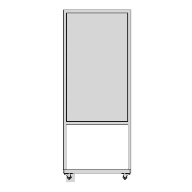 55Inch Ir Touch Kiosk | High-Quality CAD Model