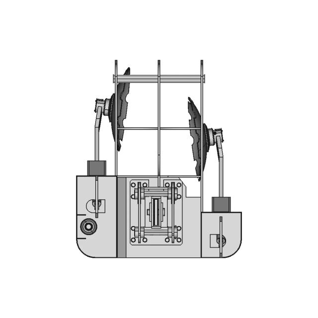 Excavator Subsoil Plow - Downloadable CAD Representation