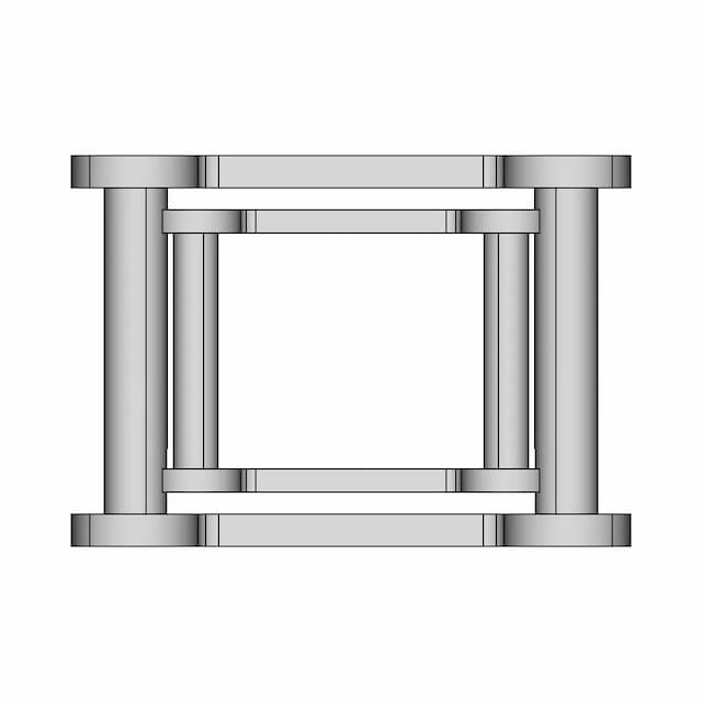 S30 150 Quick Coupler S30 150 Vastalevy | High-Quality CAD Model