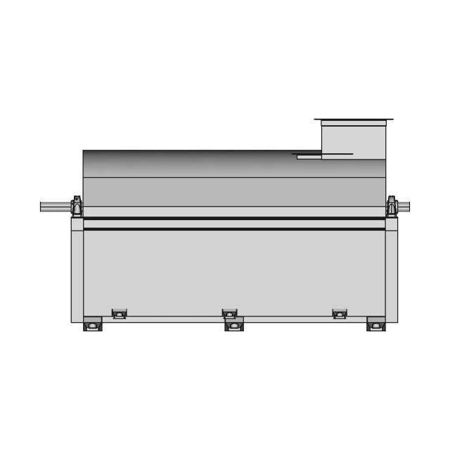 Mesin Pemisah Material | High-Quality CAD Model