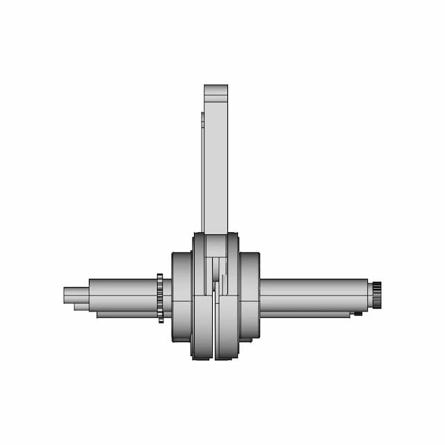 Crankshaft | High-Quality CAD Model