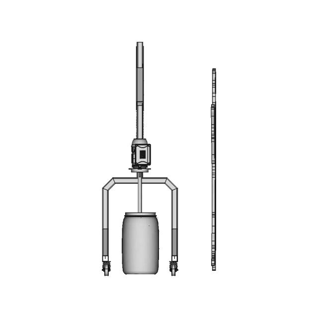 Agitator 06 1 | CAD Model for Chemical Industry