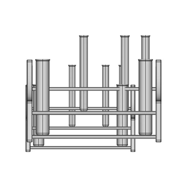 Test Tubes 2 | CAD Model for Chemical Industry