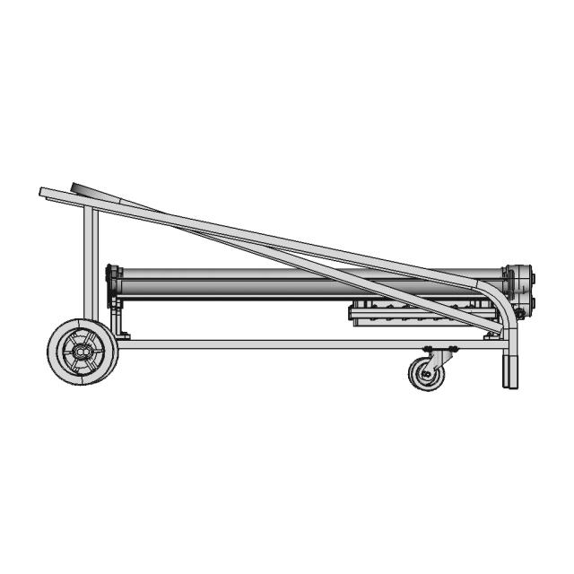 Explosion Proof Paint Spray Booth Led Light On | CAD Model for Chemical Industry