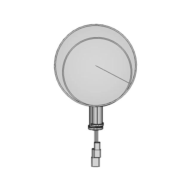 5 Million Candlepower Handheld Hl 85 Spotlight 100 | CAD Model for Chemical Industry