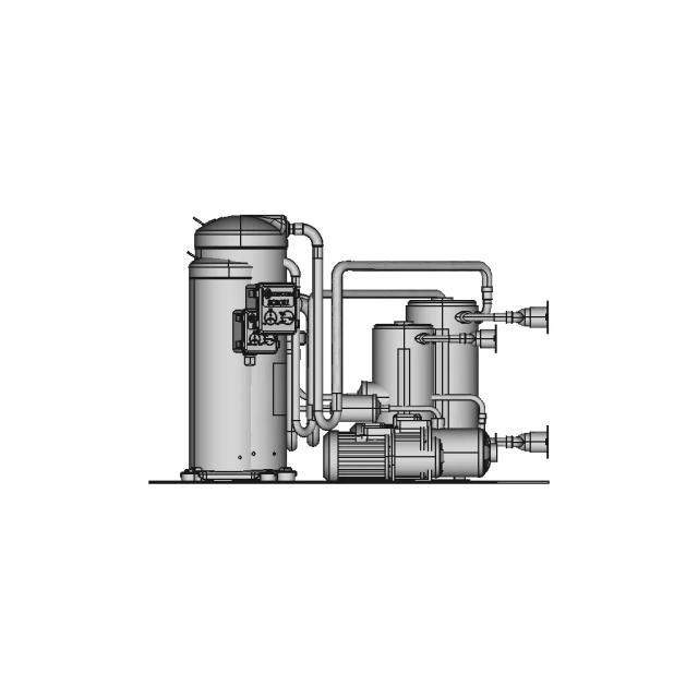 Components Of Cascade Refrigeration 1 | CAD Model for Energy Systems